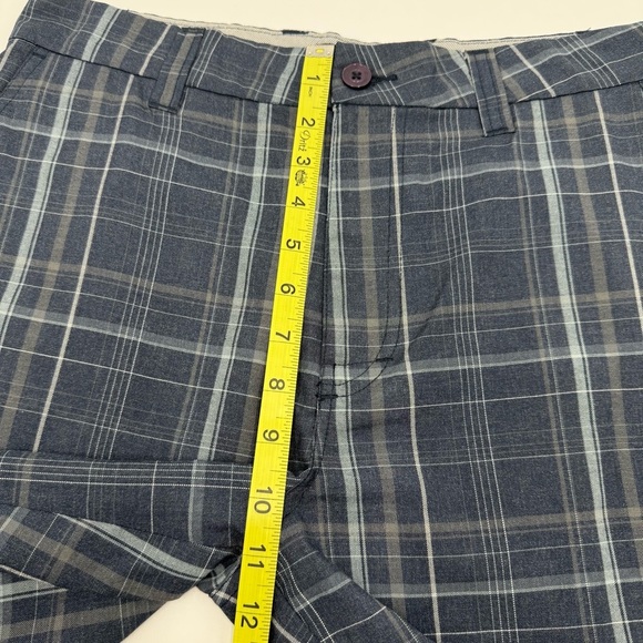O’Neill Men’s Triumph Blue Heather Plaid Shorts 30 Teen Boy’s - Picture 13 of 13